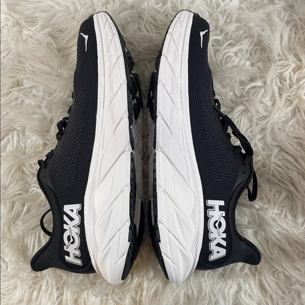 HOKA Men's Arahi 7 Stability Shoe Black & White Size 13D NEW - Picture 10 of 14